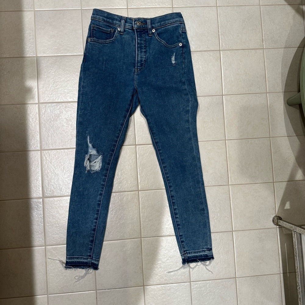 Express Skinny High Rise Jeans - Picture 8 of 9
